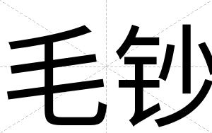 毛钞