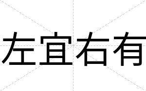 左宜右有
