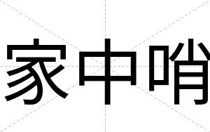 家中哨