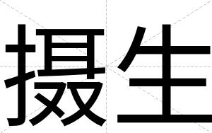 摄生