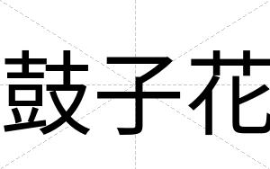 鼓子花