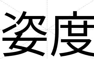 姿度
