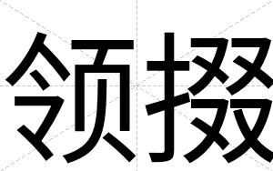 领掇