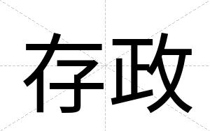 存政