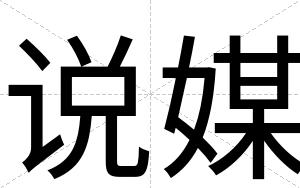 说媒