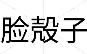 脸殻子