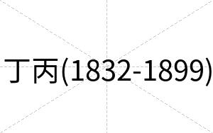 丁丙(1832-1899) 丁丙(1832-1899)