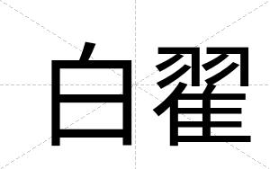 白翟 白翟