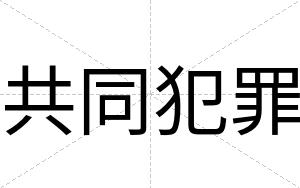 共同犯罪