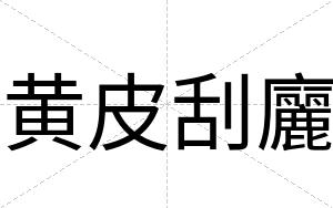 黄皮刮廲