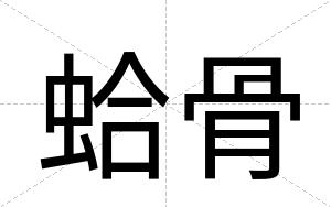 蛤骨