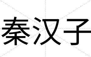 秦汉子