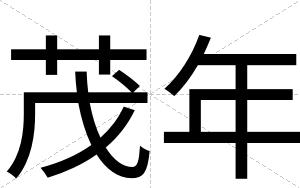 茂年