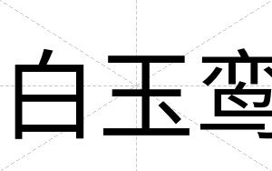 白玉鸾 白玉鸾