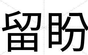 留盼