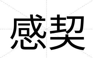 感契