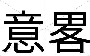 意畧