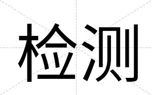 检测