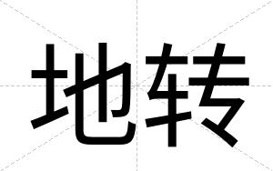 地转