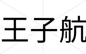 王子航