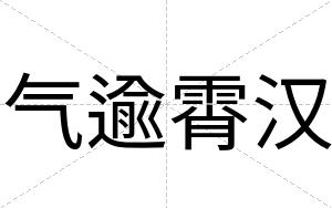 气逾霄汉