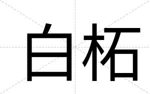 白柘 白柘