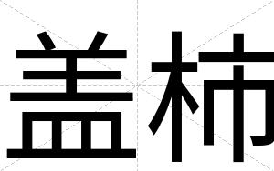 盖柿