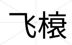 飞榱