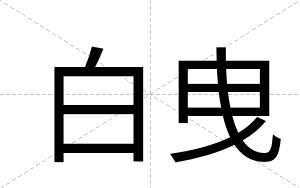 白曳 白曳