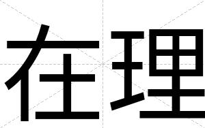 在理
