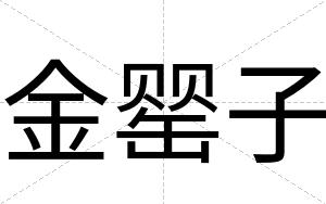 金罂子