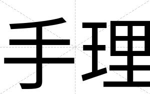 手理