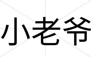 小老爷