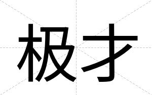 极才 极才