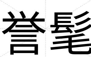 誉髦