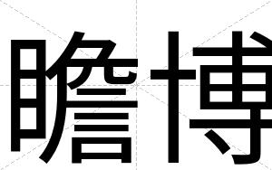 瞻博
