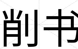 削书